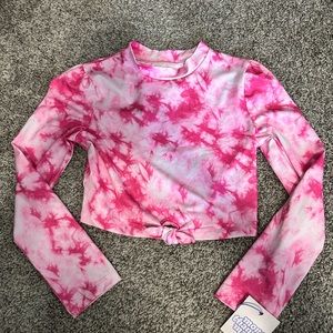 Girls swimsuit rash guard